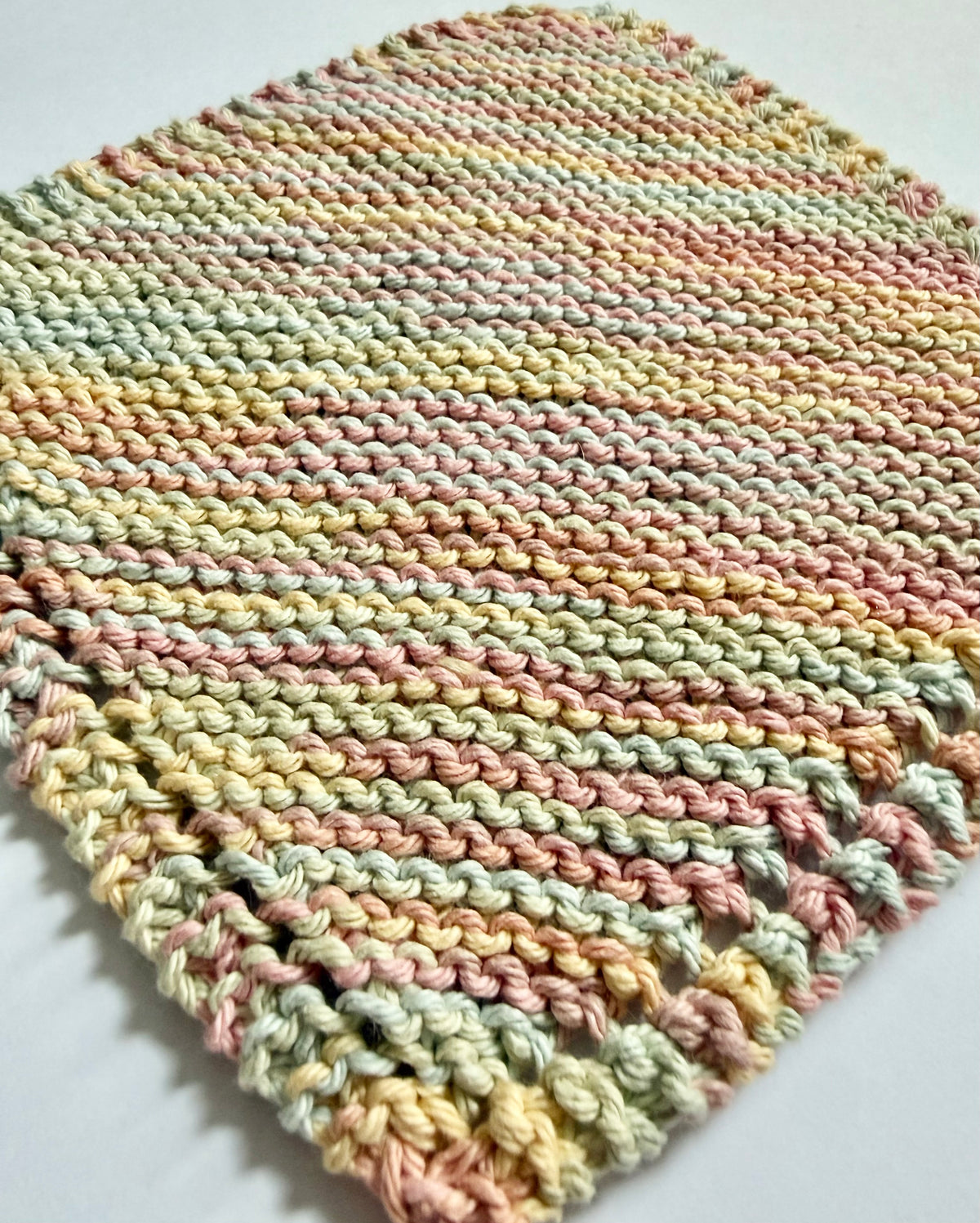 Hand Knit Dish Cloth