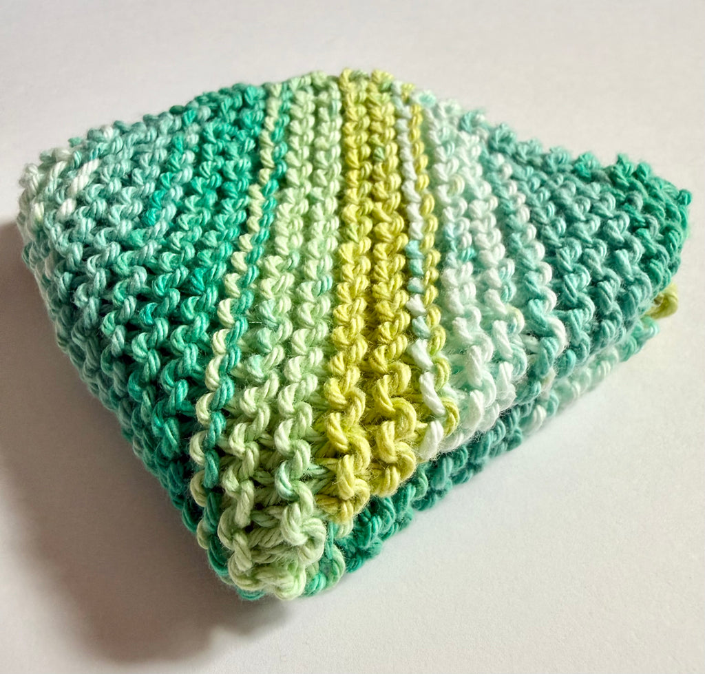 Hand Knit Dish Cloth