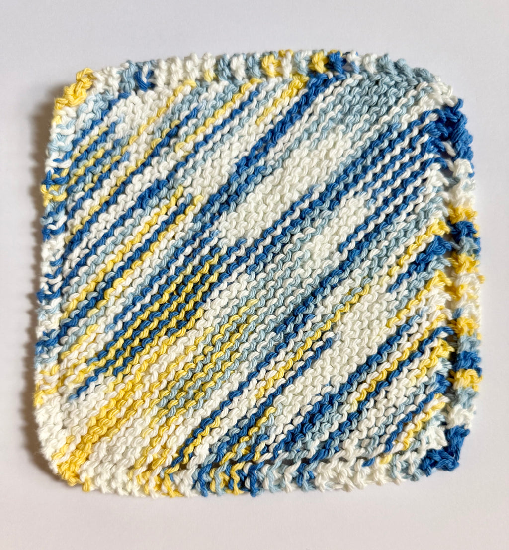 Hand Knit Dish Cloth