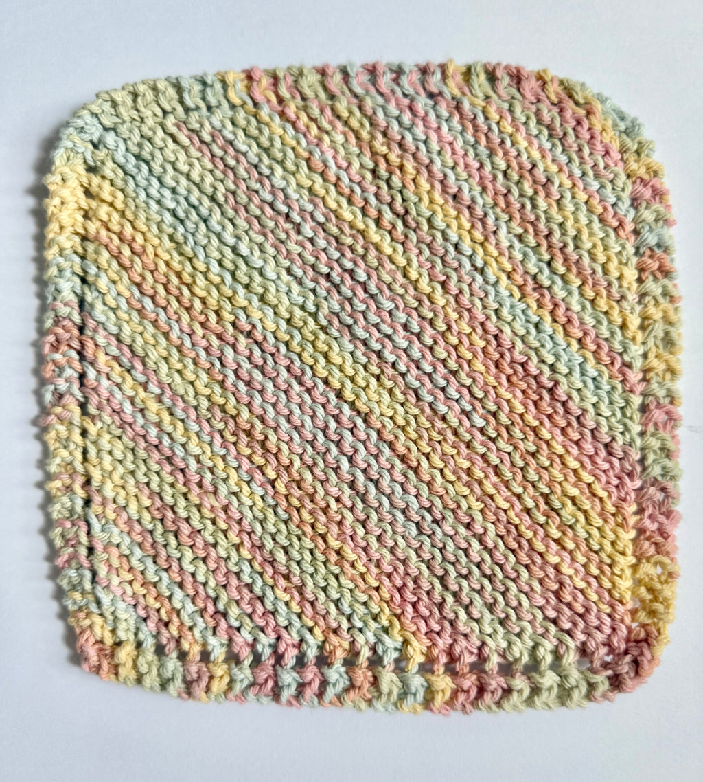 Hand Knit Dish Cloth