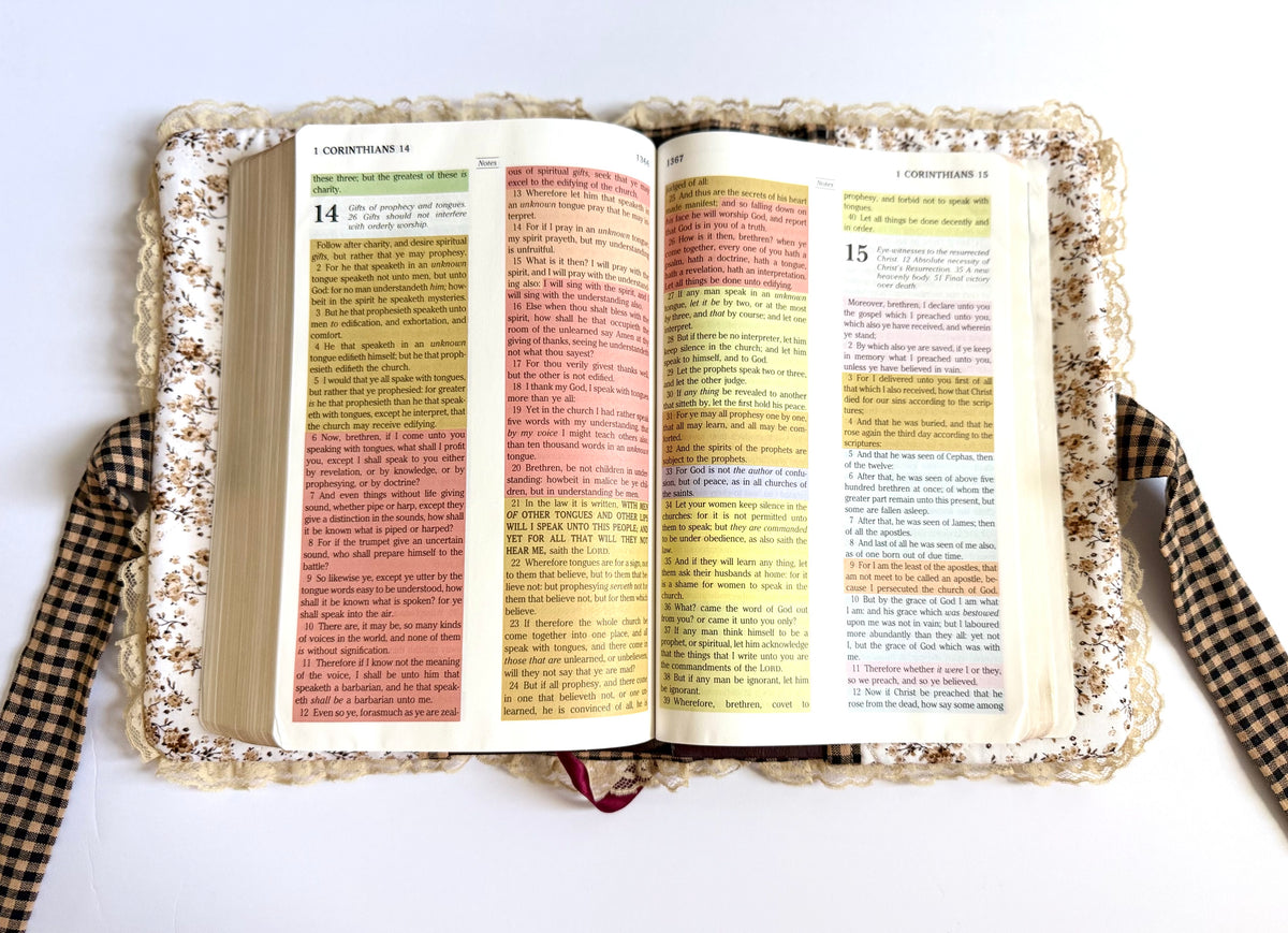 Quilted Book/Bible Cover