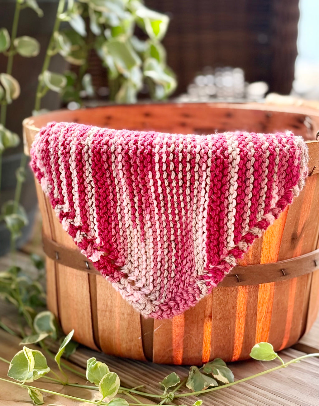Hand Knit Dish Cloth